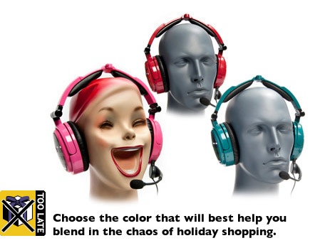 Able Planet EXTREME Foldable Noise Canceling Headphones with Free Microphone