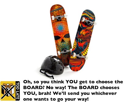 Bravo Sports Tony Hawk HuckJam Skateboard & Helmet