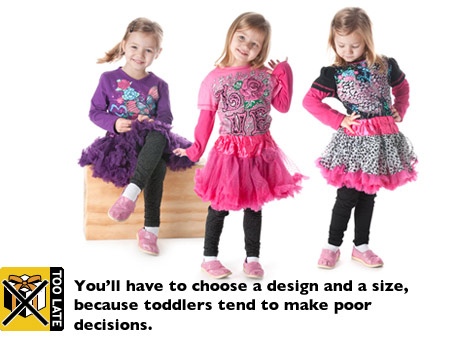 GiGi Girls Tutu 3-Piece Outfit